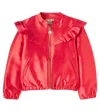 Stella Mccartney Canvas Jacket In Red