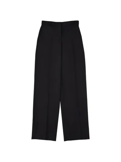Stella Mccartney Canvas Tailoring Trousers In Black