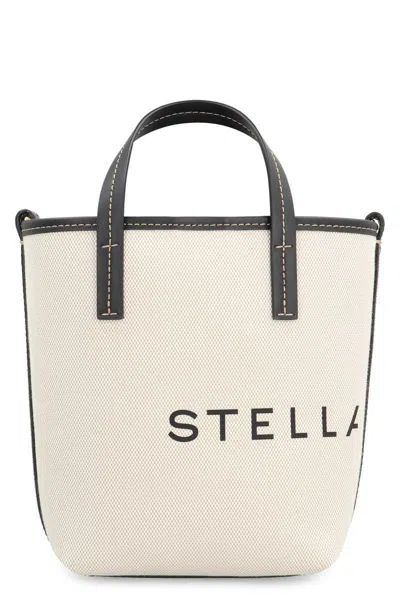 Stella Mccartney Canvas Tote Bag In Beige