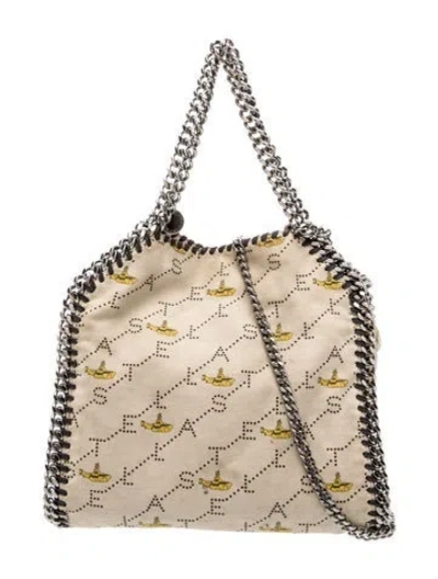 Pre-owned Stella Mccartney Canvas Tote In Gold