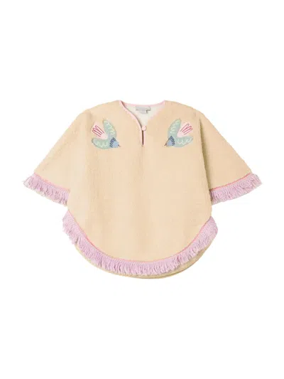 Stella Mccartney Cape "flowers" In Neutral