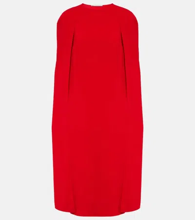 Stella Mccartney Midikleid In Rot