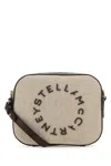 Stella Mccartney Cappuccino Canvas Crossbody Bag In Birch
