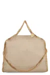 Stella Mccartney Women's Cappuccino Shaggy Deer Falabella Fold Over Handbag