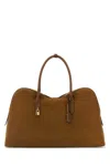 Stella Mccartney Borsa Da Viaggio In Suede Alter Mat Caramello  Donna