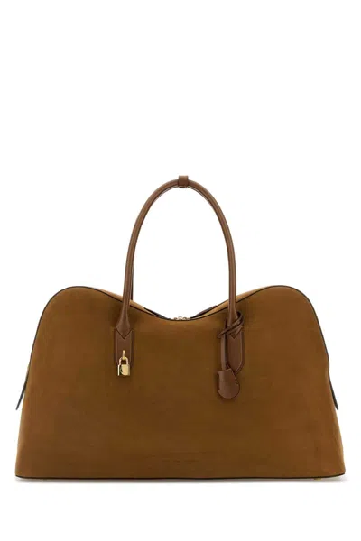 Stella Mccartney Caramel Suede Alter Mast Travel Bag