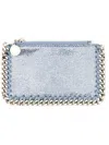 Stella Mccartney Chain Trimmed Metallic Card Holder