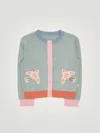 Stella Mccartney Bird-appliqué Cardigan In Multi