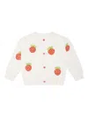 Stella Mccartney Long-sleeved Knitted Cardigan In Cream