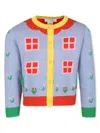 Stella Mccartney Knit Cardigan In Multicolor