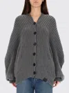 Stella Mccartney Cardigan  Woman Color Grey In Gray
