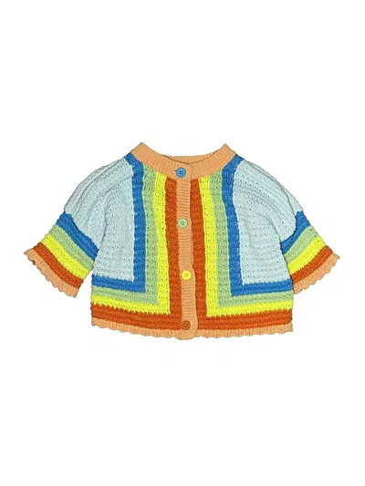 Pre-owned Stella Mccartney Kids'  Cardigan Sweater In Blue