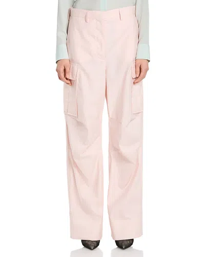 Stella Mccartney Cargo Pants In Pink