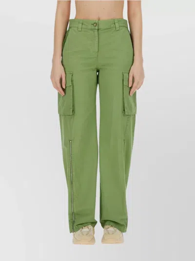 STELLA MCCARTNEY CARGO UTILITY PANTS MULTIPLE POCKETS