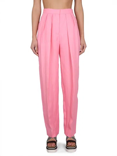 Stella Mccartney Stella Mc Cartney Carrot Fit Pants In Pink