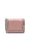 Stella Mccartney Falabella Chain-trim Wallet In Nude & Neutrals