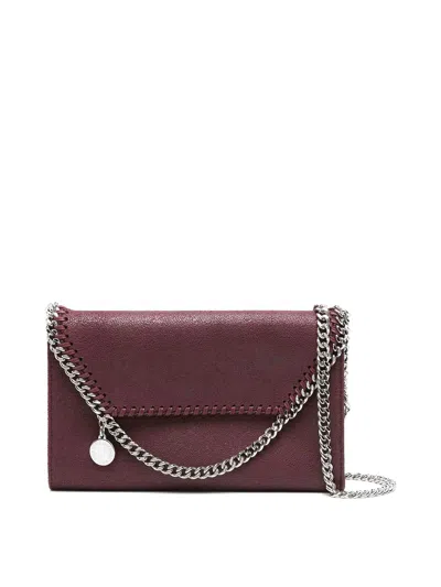 Stella Mccartney Falabella Wallet Bag In Brown