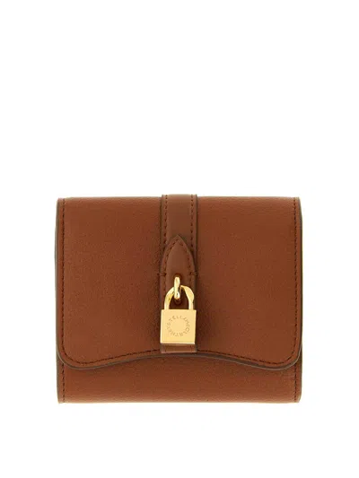 Stella Mccartney Wallet In Brown