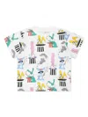 Stella Mccartney Cartoon-print T-shirt In Weiss