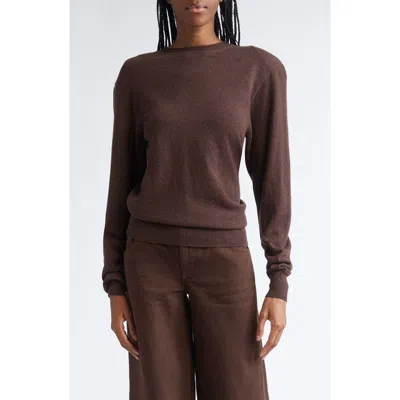 Stella Mccartney Cashmere & Virgin Wool Sweater In Brown