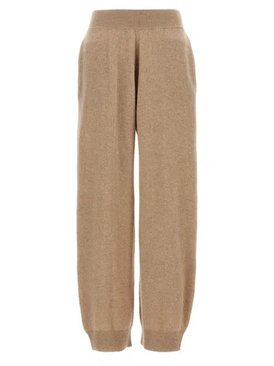 STELLA MCCARTNEY CASHMERE AND WOOL BLEND KNITTED PANTS