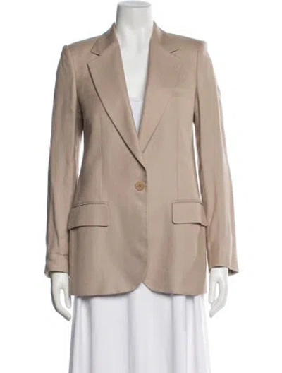 Pre-owned Stella Mccartney Cashmere Blazer In Neutral