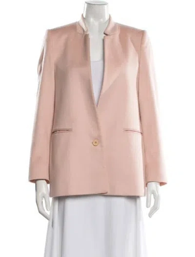Pre-owned Stella Mccartney Cashmere Blazer In Pink