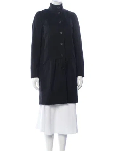 Pre-owned Stella Mccartney Cashmere Coat In Black