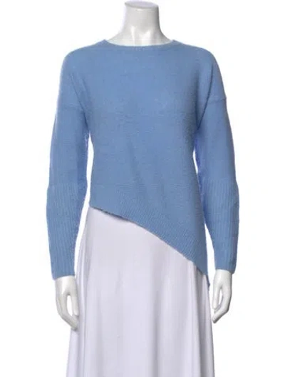 Pre-owned Stella Mccartney Cashmere Crew Neck Sweater In Blue