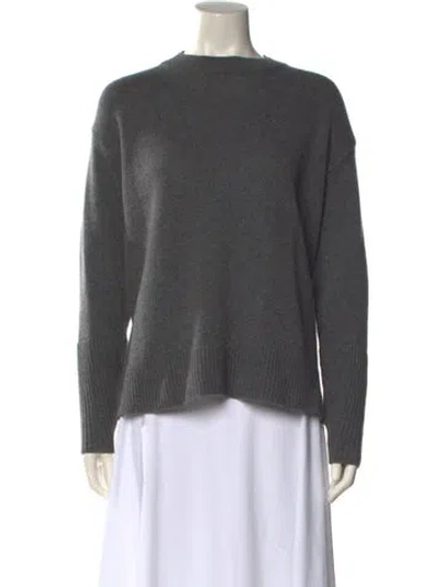 Pre-owned Stella Mccartney Cashmere Crew Neck Sweater In Gray