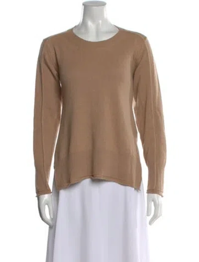 Pre-owned Stella Mccartney Cashmere Crew Neck Sweater In Neutral