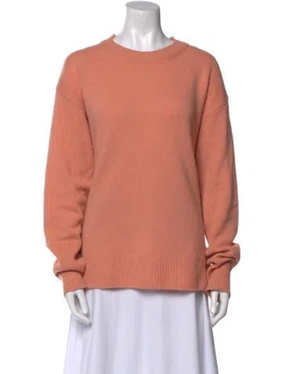 Pre-owned Stella Mccartney Cashmere Crew Neck Sweater In Pink