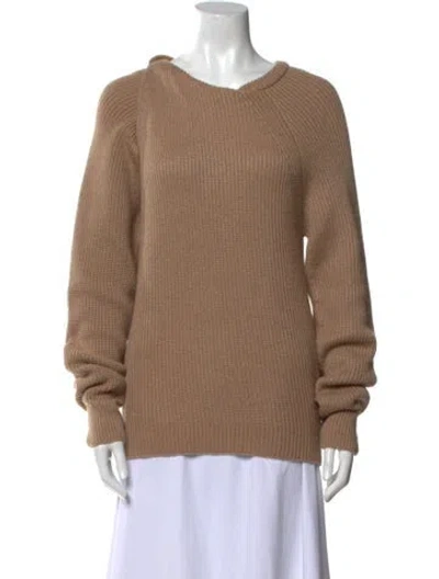 Pre-owned Stella Mccartney Cashmere Crew Neck Sweater W/ Tags In Neutral