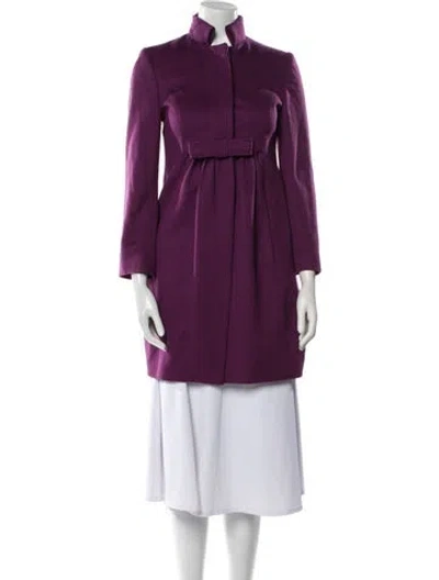 Pre-owned Stella Mccartney Cashmere Jacket In Purple