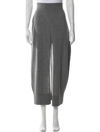 Pre-owned Stella Mccartney Cashmere Midi Length Skirt In Gray