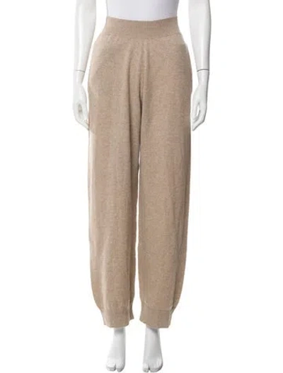 Pre-owned Stella Mccartney Cashmere Sweatpants W/ Tags In Neutral