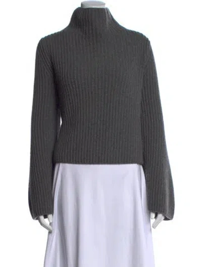 Pre-owned Stella Mccartney Cashmere Turtleneck Sweater In Gray