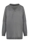 Stella Mccartney Women's Cashmere V-neck Sweater In Grey