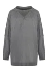 Stella Mccartney Women's Cashmere V-neck Sweater In Grey