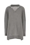 Stella Mccartney Women's Cashmere V-neck Sweater In Grey