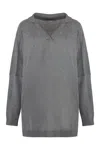 Stella Mccartney Women's Cashmere V-neck Sweater In Grey
