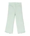 Stella Mccartney Casual Pants With Belt Loops In White