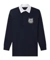 Stella Mccartney Cat-embroidered Sweatshirt Dress In Black