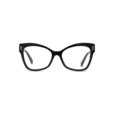 Stella Mccartney Cat-eye Frame Glasses In 001