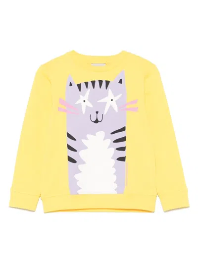 Stella Mccartney Kids' Cat-graphic Sweatshirt