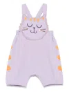 Stella Mccartney Cat-motif Tracksuit In Purple