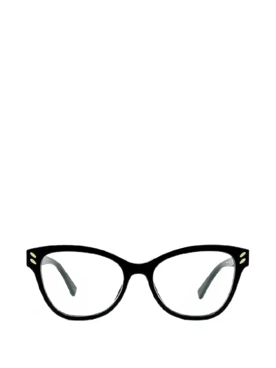 Stella Mccartney Cat-eye Frame Glasses In Black