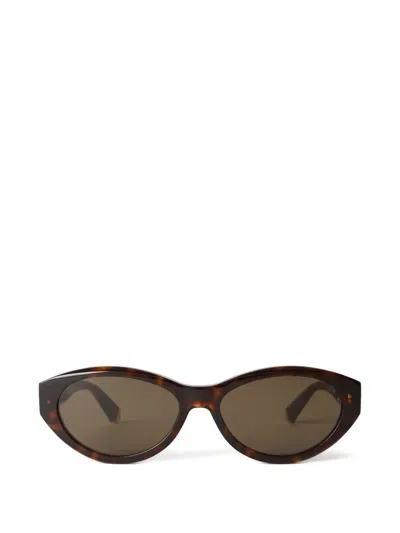 Stella Mccartney Cat-eye Frame Sunglasses In Braun