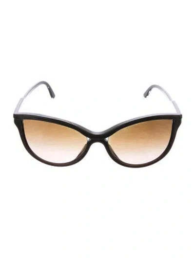 Pre-owned Stella Mccartney Cat-eye Gradient Sunglasses In Brown