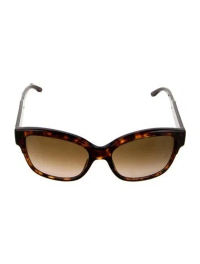 Pre-owned Stella Mccartney Cat-eye Gradient Sunglasses In Brown